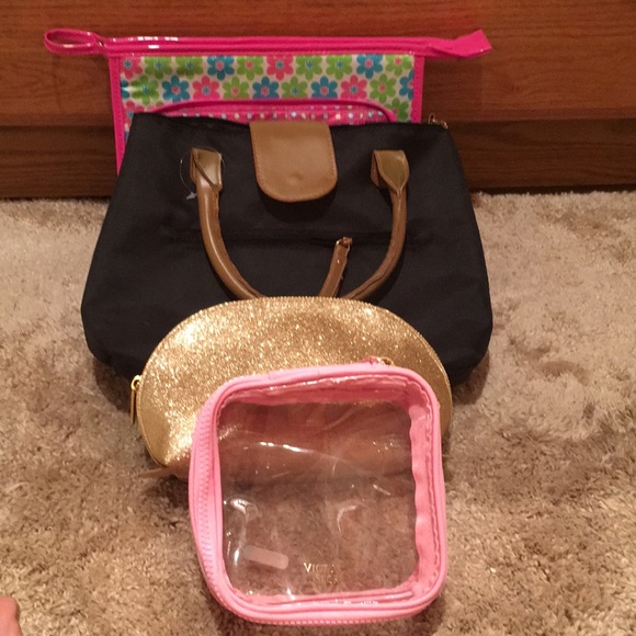 NWOT Makeup bags clutches cosmic toiletry travel 4 - Picture 8 of 8